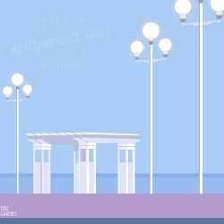 Poster ''Nice, La Prom''