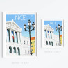 Affiche ''Nice, Le Palais de Justice''