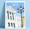Affiche ''Nice, Le Palais de Justice''
