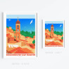 Affiche ''Roquebrune-Cap-Martin''