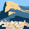 Poster ''Saint-Jeannet, le Baou''