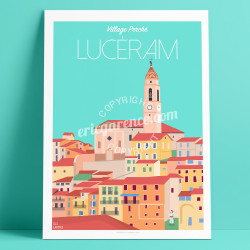 Affiche ''Lucéram''