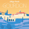 Affiche ''Gourdon''