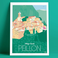 Affiche ''Peillon''