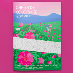 Cahier de Coloriage par Eric Garence - Tome 9 : La Colle, Saint-Paul-de-Vence, Le Rouret, Grasse, Mougins, Saint-Jeannet, Vence