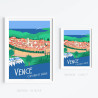 Affiche ''Vence, cité d'art''