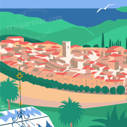 Affiche ''Vence, cité d'art''