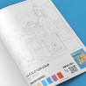 Cahier de Coloriage par Eric Garence - Tome 9 : La Colle, Saint-Paul-de-Vence, Le Rouret, Grasse, Mougins, Saint-Jeannet, Vence