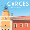 Affiche ''Carcès, Village provençal et son clocher''