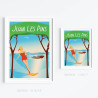 Affiche ''Juan-Les-Pins''