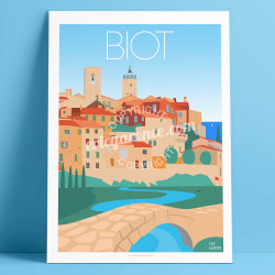Affiche ''Biot''