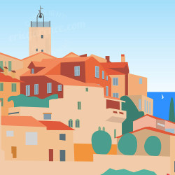 Affiche ''Biot''