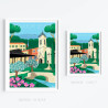 Affiche ''Roquefort-les-Pins''