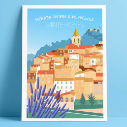 Affiche ''Sainte-Agnès''