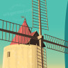 Affiche ''Le Moulin de Fontvielle''