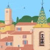 Affiche ''Tourrettes, Var''