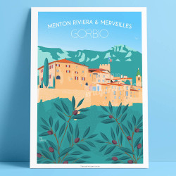 Affiche ''Gorbio''