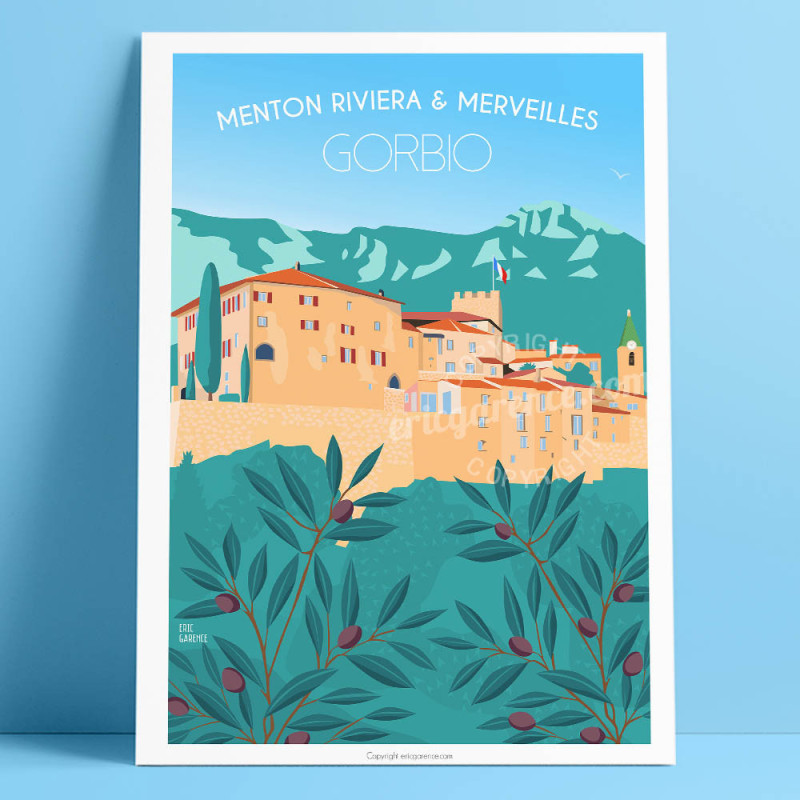 Affiche ''Gorbio'' Affiche ''Gorbio''
