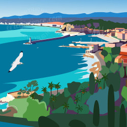 Affiche ''Nissa La Bella''