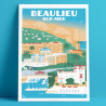 Affiche ''A Lovely day in Beaulieu-sur-Mer''