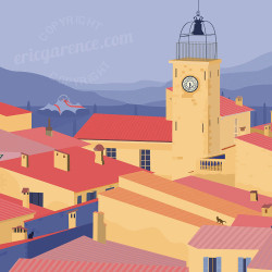 Affiche ''Valbonne''