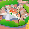 Affiche ''Grans, Village provençal''