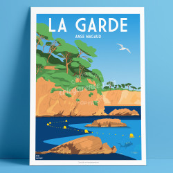 Poster ''La Garde, Anse Magaud''