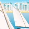 Poster ''Les Régates de Cannes 2021''