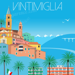 Affiche ''Vintimille''