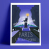 Poster ''Paris l'Ile aux Cygnes''