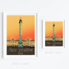 Affiche ''Paris - Place Vendôme''