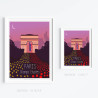 Affiche ''Paris - Champs Elysées''