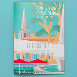 Cahier de Coloriage par Eric Garence - Tome 12 : Les Alpilles, La Saint Victoire, Aix-en-Provence