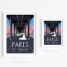 Affiche ''Paris - Bir-Hakeim'