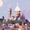 Affiche ''Paris - Montmartre'