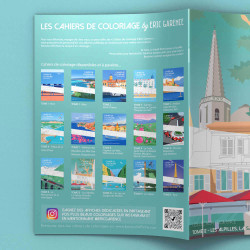 Cahier de Coloriage par Eric Garence - Tome 12 : Les Alpilles, La Saint Victoire, Aix-en-Provence