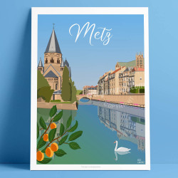 Affiche ''Metz''