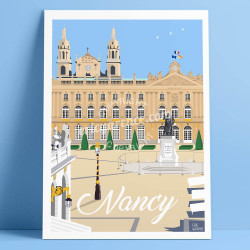 Affiche ''Nancy - La place Stanislas''