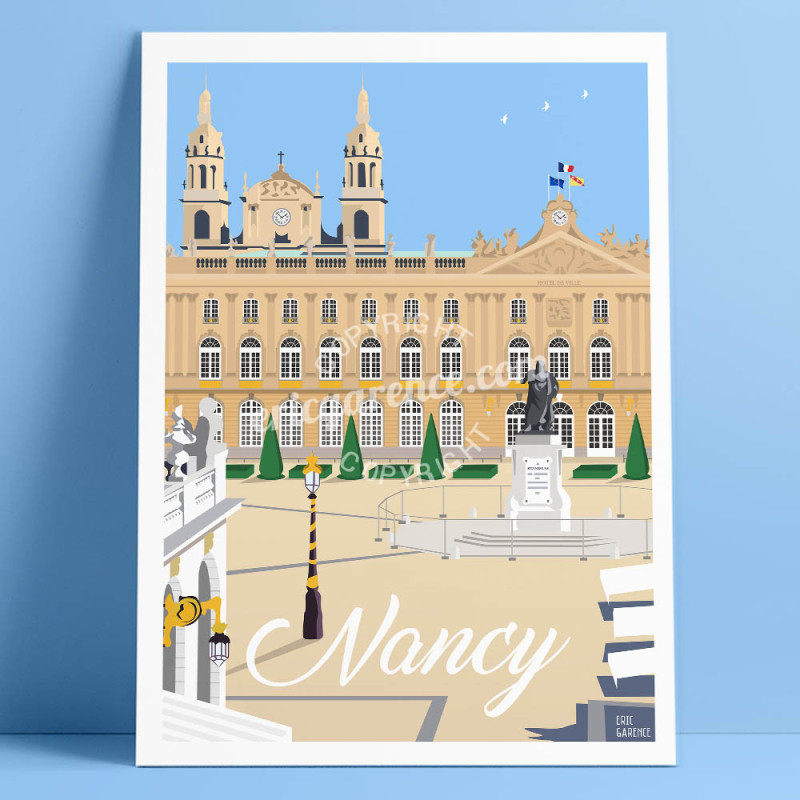 Affiche ''Nancy - La place Stanislas'' Affiche ''Nancy - La place Stanislas''