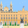 Affiche ''Nancy - La place Stanislas''
