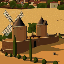 Affiche ''Régusse - Haut-Var''