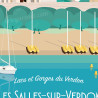 Affiche ''Les Salles sur Verdon - Haut-Var''