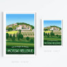 Affiche ''Moissac-Bellevue - Haut-Var''