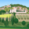 Affiche ''Moissac-Bellevue - Haut-Var''