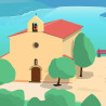 Poster ''Baudinard sur Verdon - Haut-Var''