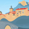 Affiche ''Trigance - Haut-Var''