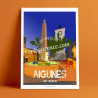 Affiche ''Aiguines, La Fontaine - Haut-Var''