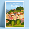 Affiche ''Aiguines, Le Village - Haut-Var''