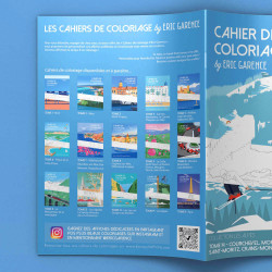 Cahier de Coloriage par Eric Garence - Tome 14 : Les Alpes, Morzine, Avoriaz, Les Gets, Courchevel
