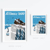 Affiche ''Morzine-Avoriaz 1800''